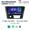 Applicable to Mitsubishi Lancer 1999-2001 Android large screen central control navigation radio Bluetooth Carplay