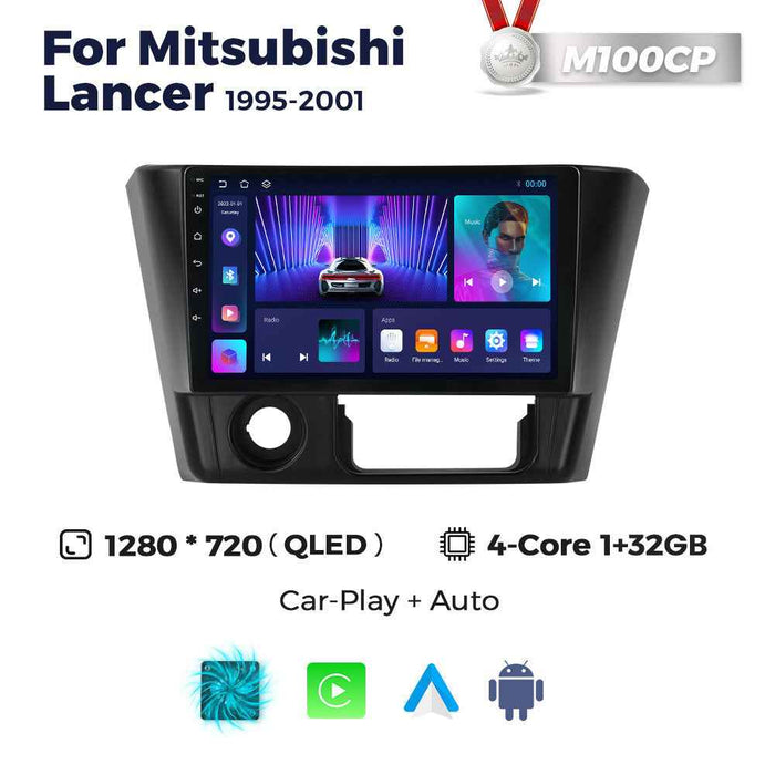 Applicable to Mitsubishi Lancer 1999-2001 Android large screen central control navigation radio Bluetooth Carplay