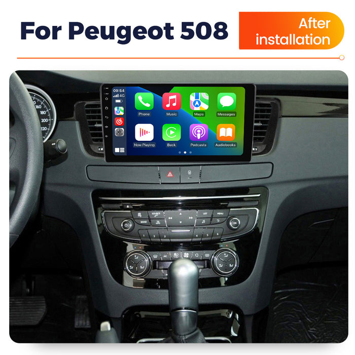 Applicable to Peugeot 508 2011-2018 Android large screen central control navigation radio 8 + 256G