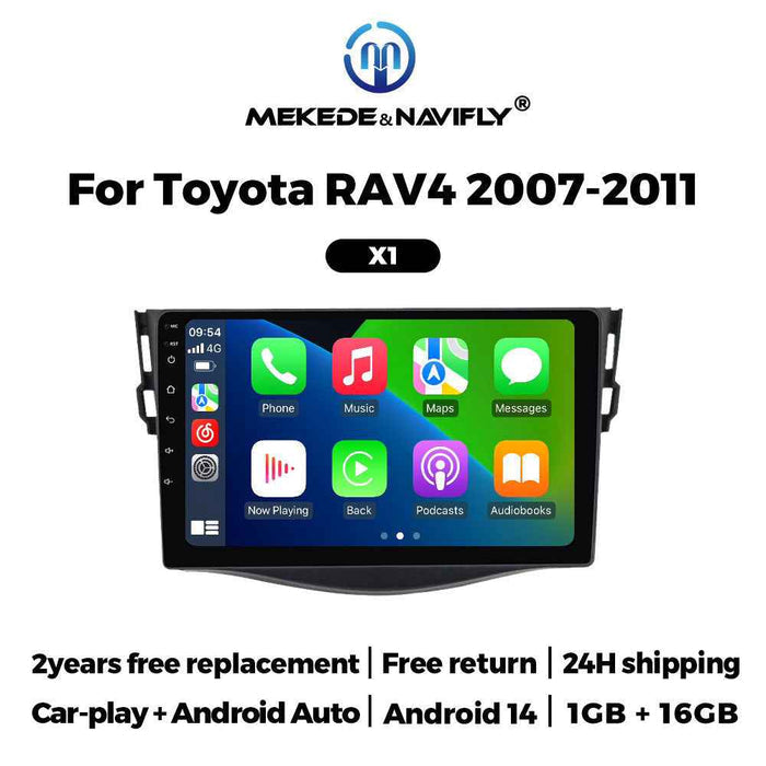 Applicable to Toyota Rav4 07-11 Android Car GPS Navigation Car MP5 Bluetooth Player All-in-One