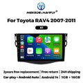 Applicable to Toyota Rav4 07-11 Android Car GPS Navigation Car MP5 Bluetooth Player All-in-One