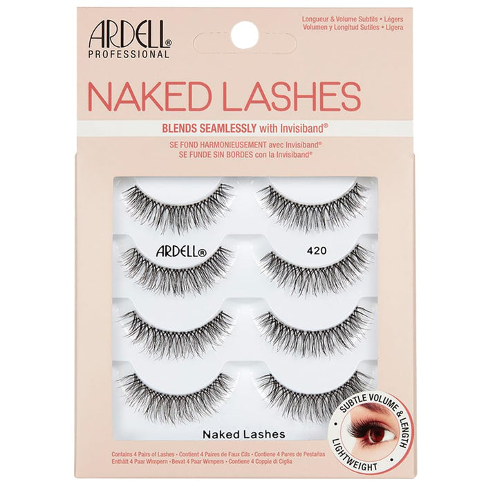 invisiband technology: invisible, fine, and flexible lash band that blends into the lash line
