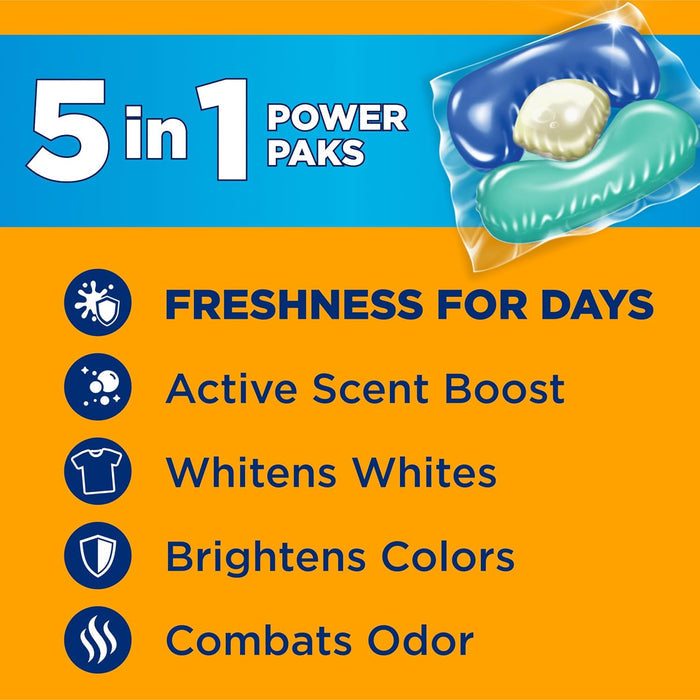 5-in-1 formula combining freshness, whitening, brightening, odor combat, and active scent boost