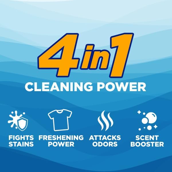 clean burst fresh scent infusion for towels, sheets, and uniforms