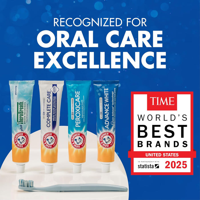 low-abrasion formula that is gentler on enamel than regular toothpastes