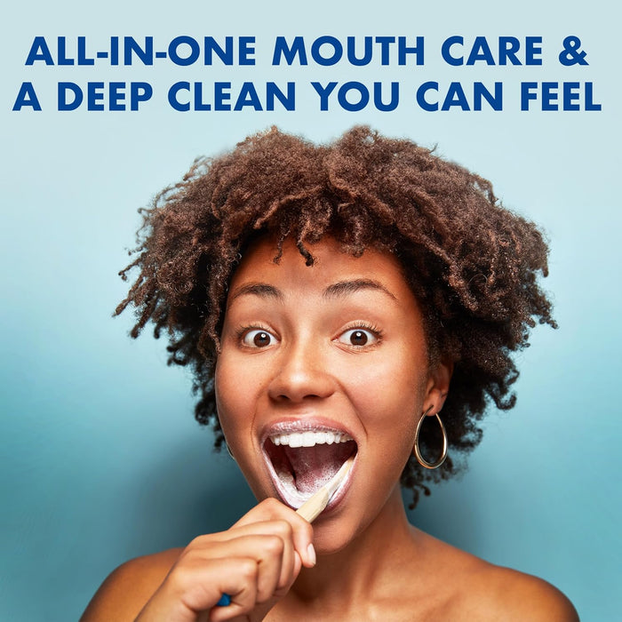 ARM & HAMMER Plus TheraBreath Toothpaste – Clutter-Free Choice for the Shared Family Bathroom, Icy Mint Flavor