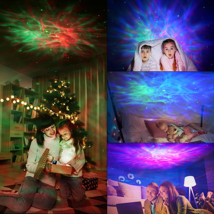 Astronaut Light Projector – Stylish Dorm Room Decor, Galaxy Night Light with Adjustable Projection Angle