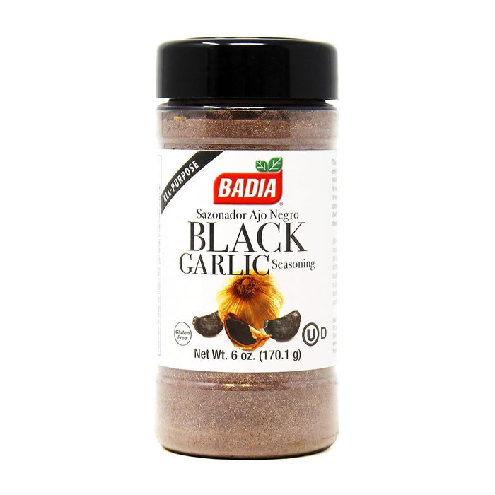 made from fermented black garlic for concentrated umami