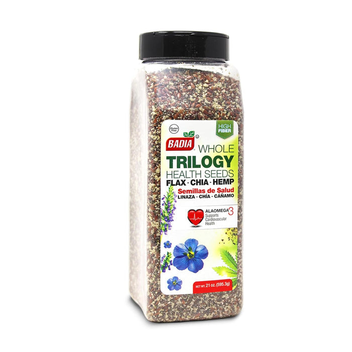 three-seed blend of flax, chia, and hemp hearts in one package