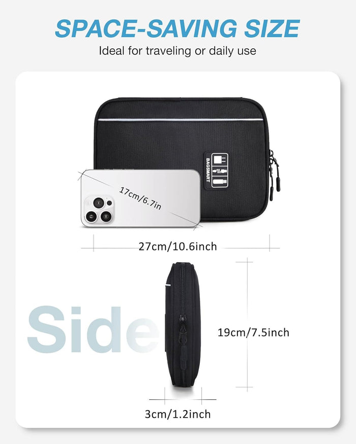 cross-body/shoulder strap option for hands-free transport