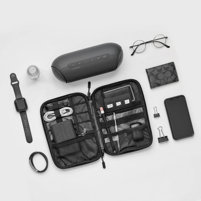 BAGSMART Electronics Travel Case – Thoughtful Valentine's Day Gift for Him, Cord and Accessory Organizer