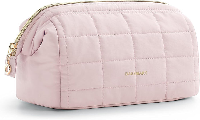 wide-open zipper top for full interior visibility