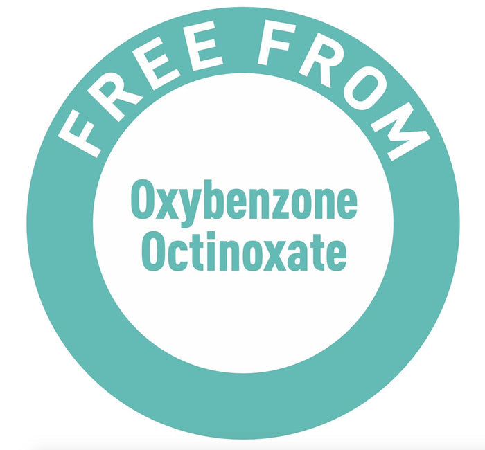 free from oxybenzone and octinoxate