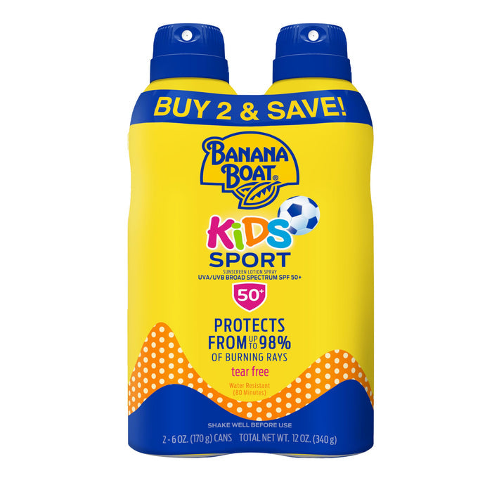 50 Sun Protection Factor (SPF) - 6 Ounce (Pack of 2)