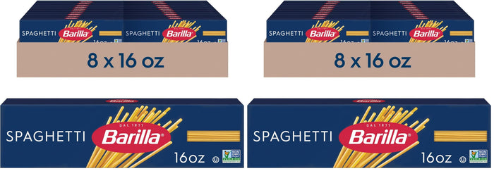 16 Ounce (Pack of 16) - Spaghetti Pasta, 16 oz. Box (Pack of 8)