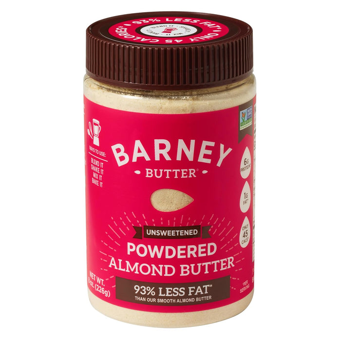 8-ounce jar of blanched, skin-free california almond powder