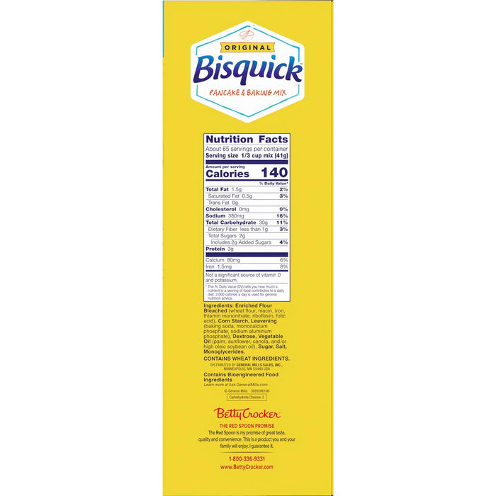 original bisquick blend compatible with pancakes, waffles, biscuits, and dessert recipes