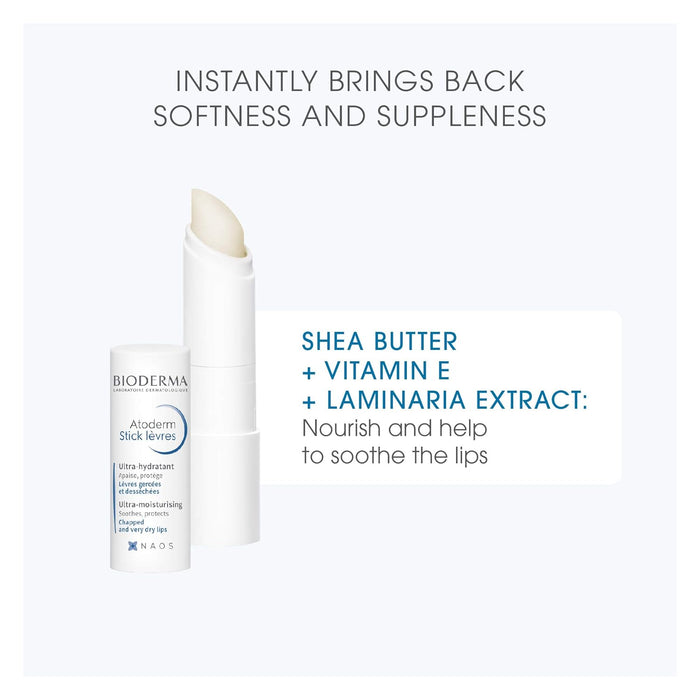 soft and creamy texture formulated for sensitive lips