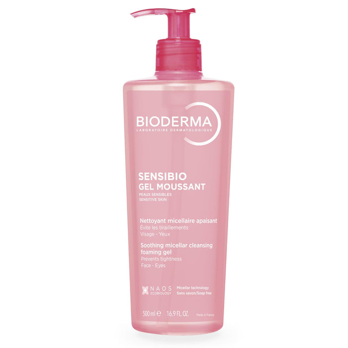 micellar foaming gel technology for dual cleansing and makeup removal in one step