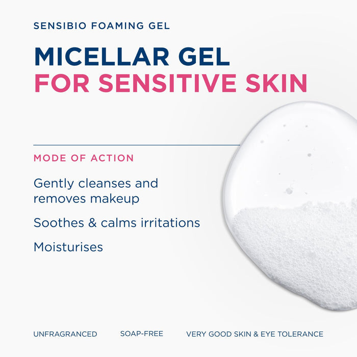 fragrance-free and sulfate-free formulation safe for sensitive and acne-prone skin