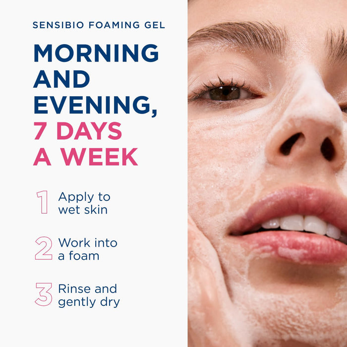 lathers into a foam on wet skin for tactile cleansing experience without harshness