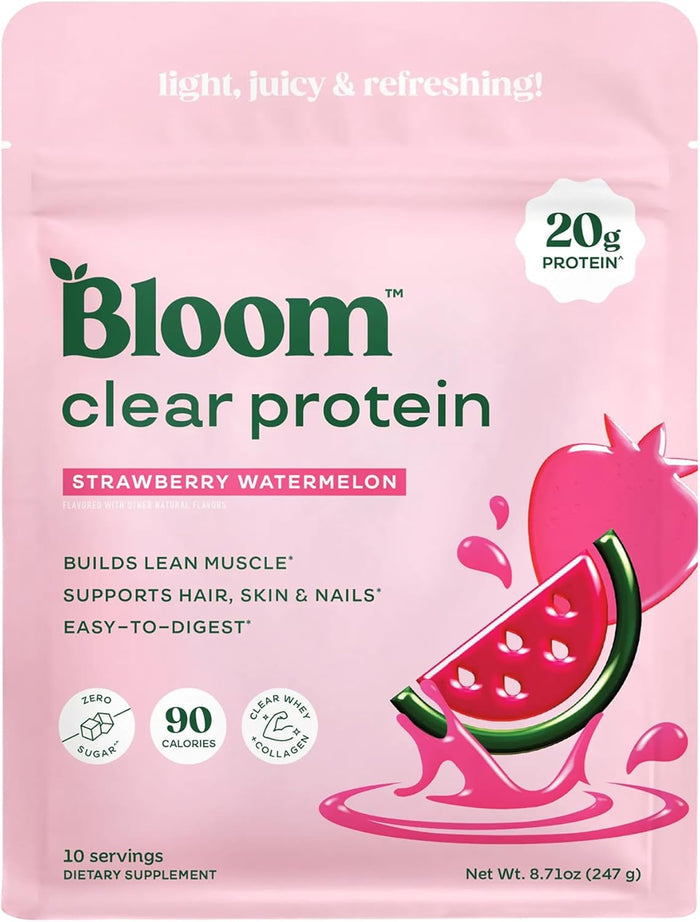 20g total protein per scoop (15g whey protein isolate + 5g collagen peptides)