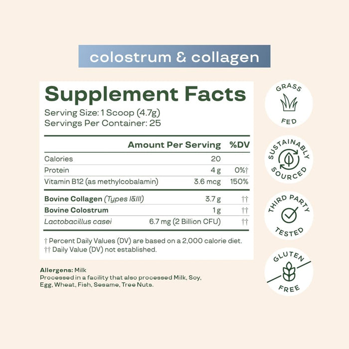 hydrolyzed grass-fed collagen peptides for skin elasticity, hair shine, and nail strength