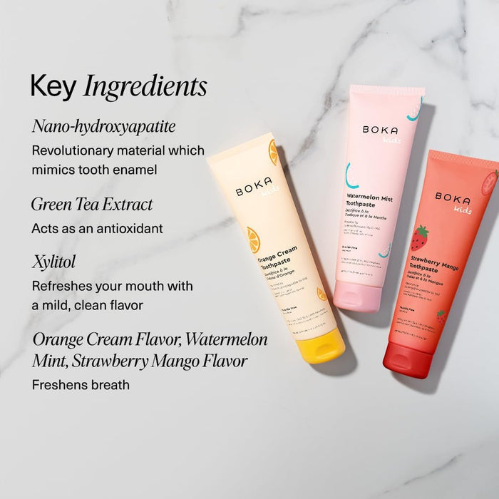 Boka Kids' Oral Care – Calming Flavor Varieties to Transform Brushing into a Self-Care Moment