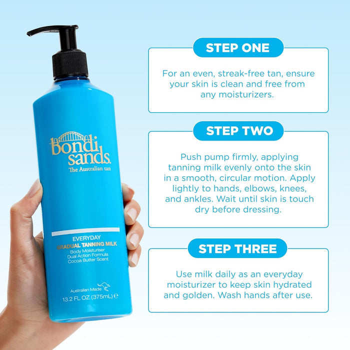 12.68 fl oz bottle sized for extended daily use