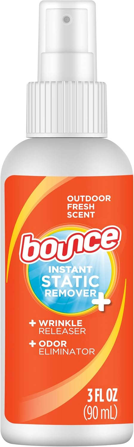 3-in-1 formula combining anti-static, instant wrinkle release, and odor elimination
