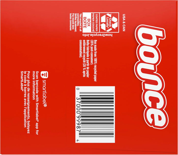 Bounce Fabric Softener Sheets – Calming Laundry Freshener for Meditation Corner and Self-Care Routine