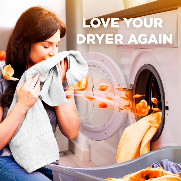 dual-action anti-static cling reduction and fabric softening in one sheet