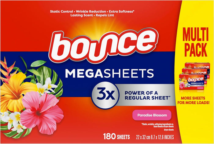 mega sheet format that equals the power of three regular dryer sheets