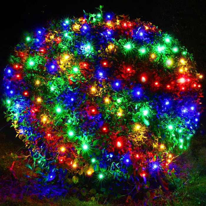 120 led bulbs pre-arranged on a 6ft x 4ft flexible mesh net