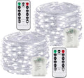 Cool White - 2PK（100LED with Remote）