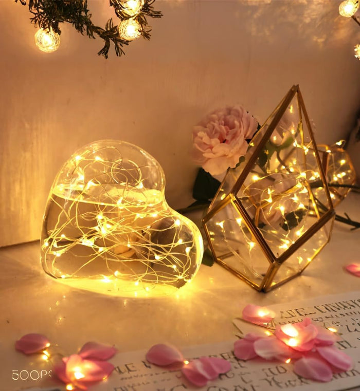 Brightown LED Fairy Lights – Headboard and Mirror Accent for a Soft Romantic Atmosphere