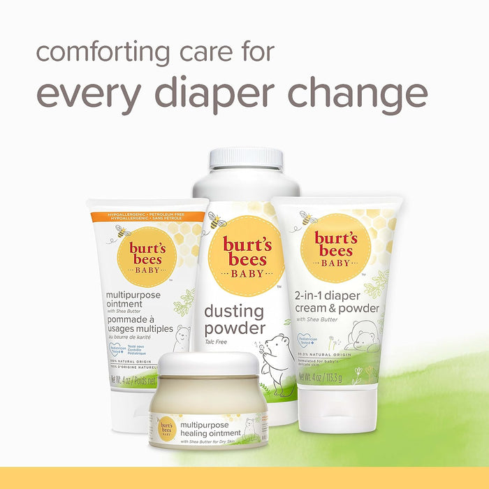 Burt's Bees Baby Diaper Cream – Multi-Pack Welcome Kit for Hospital Visit Gifting