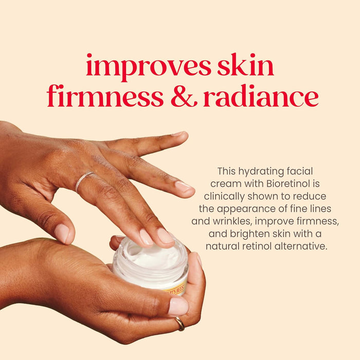 five-variant line including moisturizing cream, day cream, night cream (fragrance-free), eye cream, and 2-pack day cream