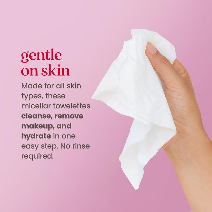 pre-moistened towelettes requiring no rinsing