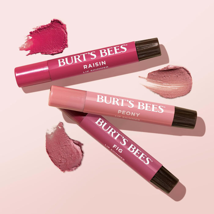 Burt's Bees Sheer Lip Balm 3-Pack – Effortless Neutral Tones for an Intentional Makeup Bag