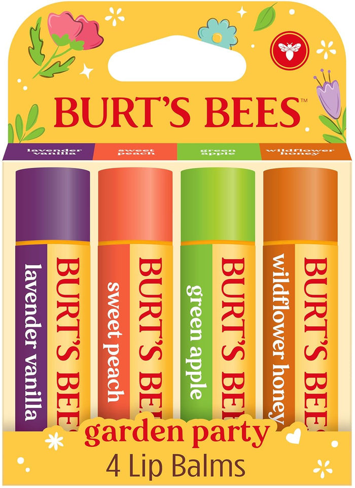 4 individual 0.15 oz tubes per pack in coordinated flavor themes