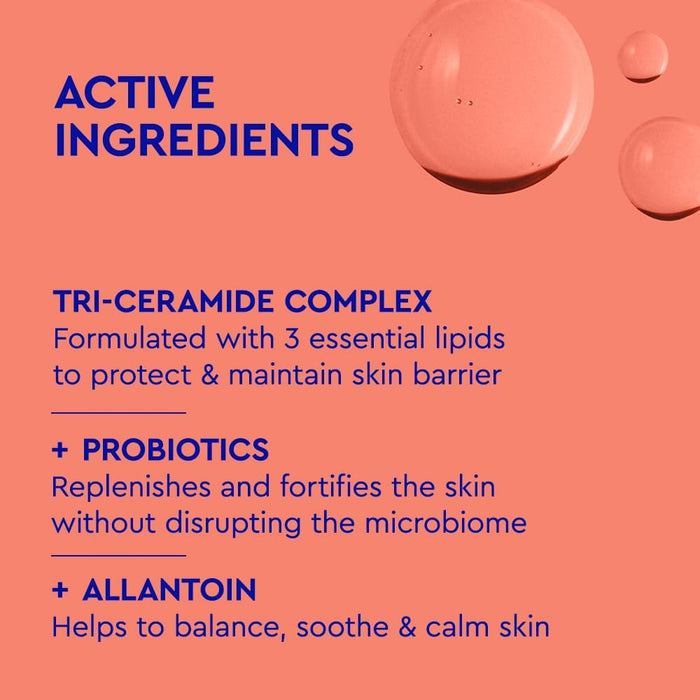 ph-balanced, alcohol-free, fragrance-free, non-comedogenic formula