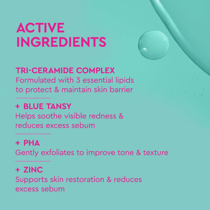 zinc to balance oil production and decongest pores