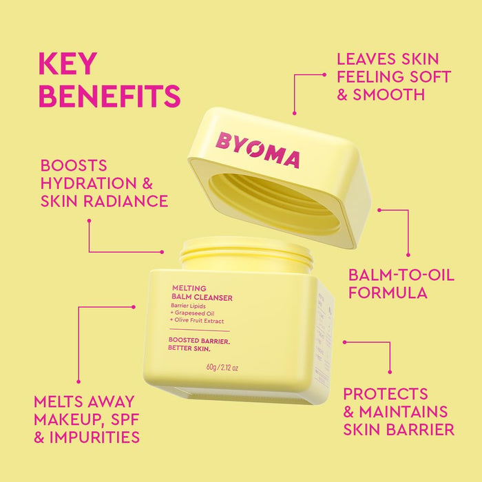 grapeseed oil and olive fruit extract for nourishing, hydrating cleanse