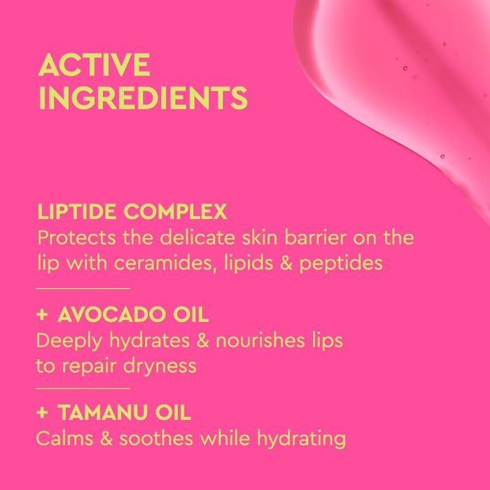 glossy non-sticky finish in a lightweight, cushioning liquid texture