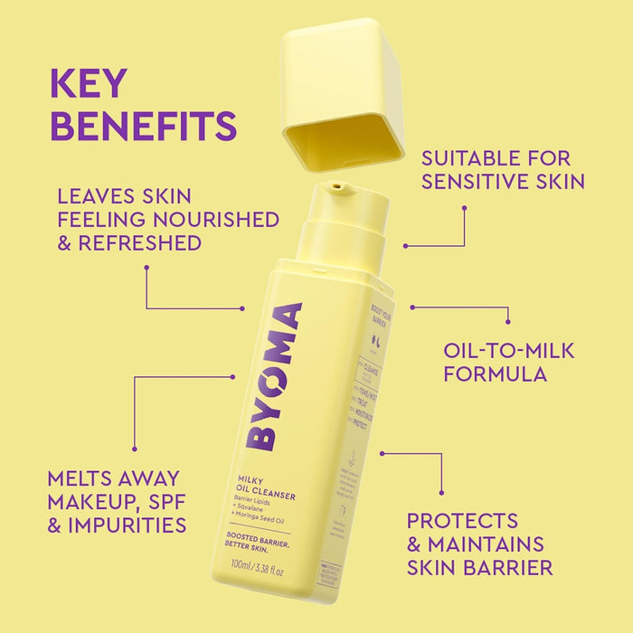 moringa seed oil, olive fruit oil, and squalane for nourishment