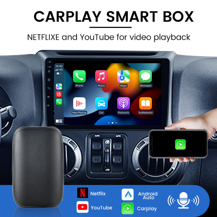 Carplay Ai Box Mini TV Box - Transform Wired to Wireless Experience