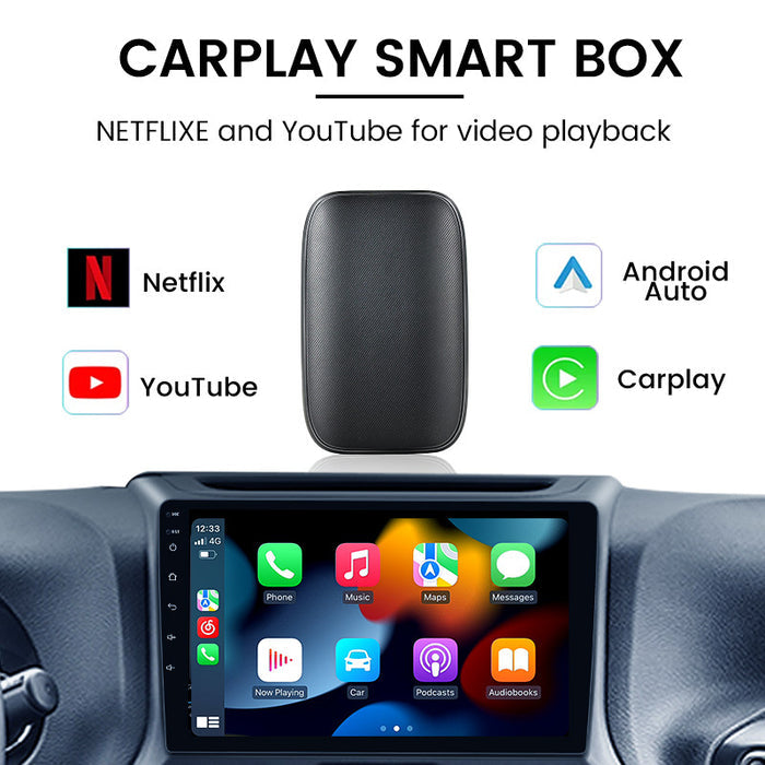 Carplay Ai Box Mini TV Box - Transform Wired to Wireless Experience