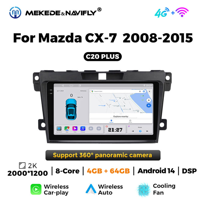 CarPlay Compatibility for Mazda CX-7 (08-15) - Upgrade Your Navigation