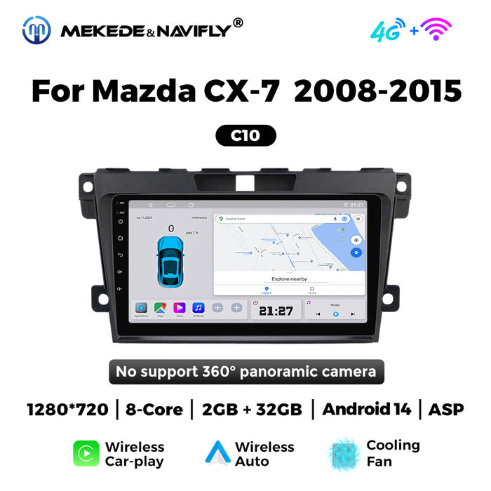 CarPlay Compatibility for Mazda CX-7 (08-15) - Upgrade Your Navigation